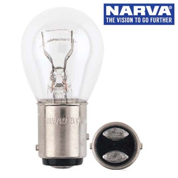 Narva 47005 - 12V 21/21W BAY15D Incandescent Globes (Box of 10)